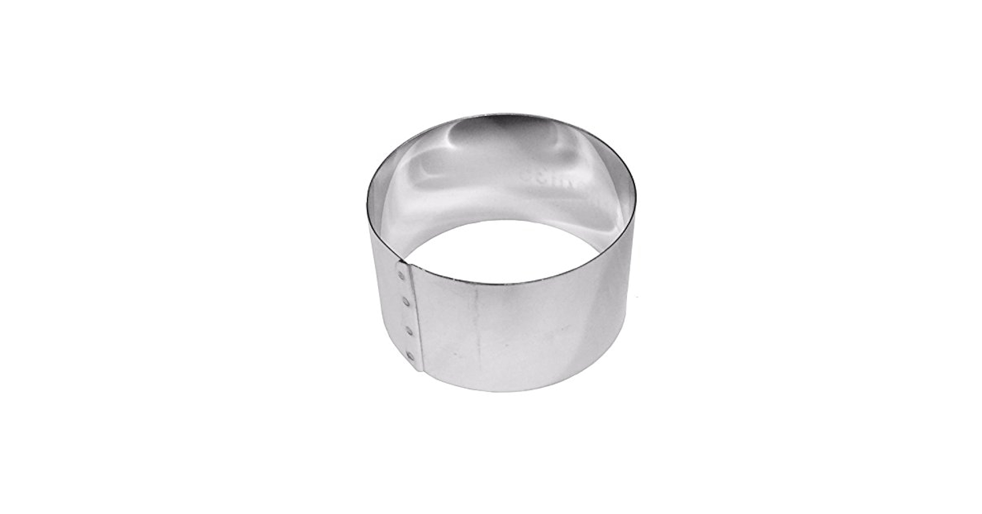 Amazon｜丸セルクル 直径6cm 高さ5cm ケーキリング ステンレス製